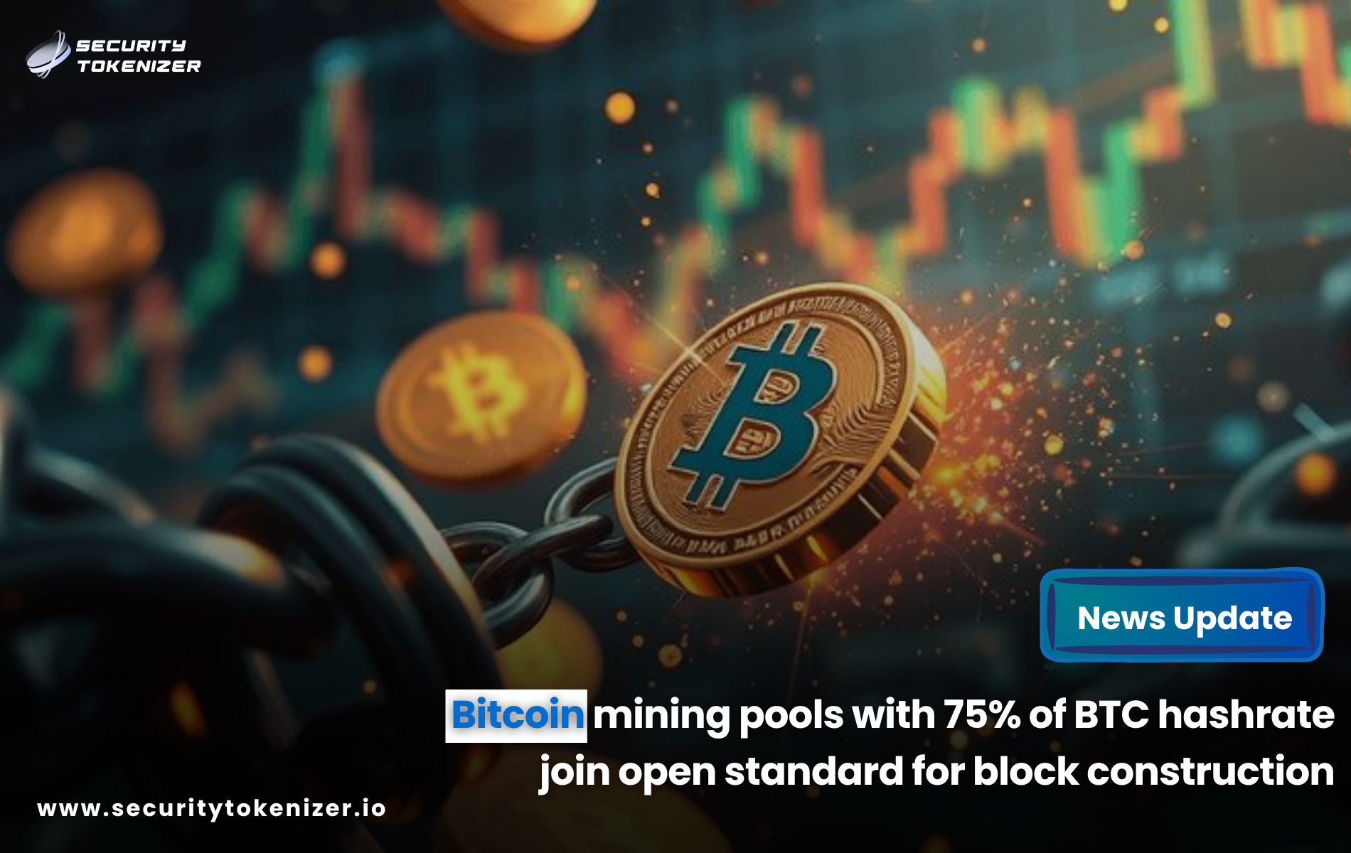 Bitcoin mining pools with 75% of BTC hashrate join open standard for block construction