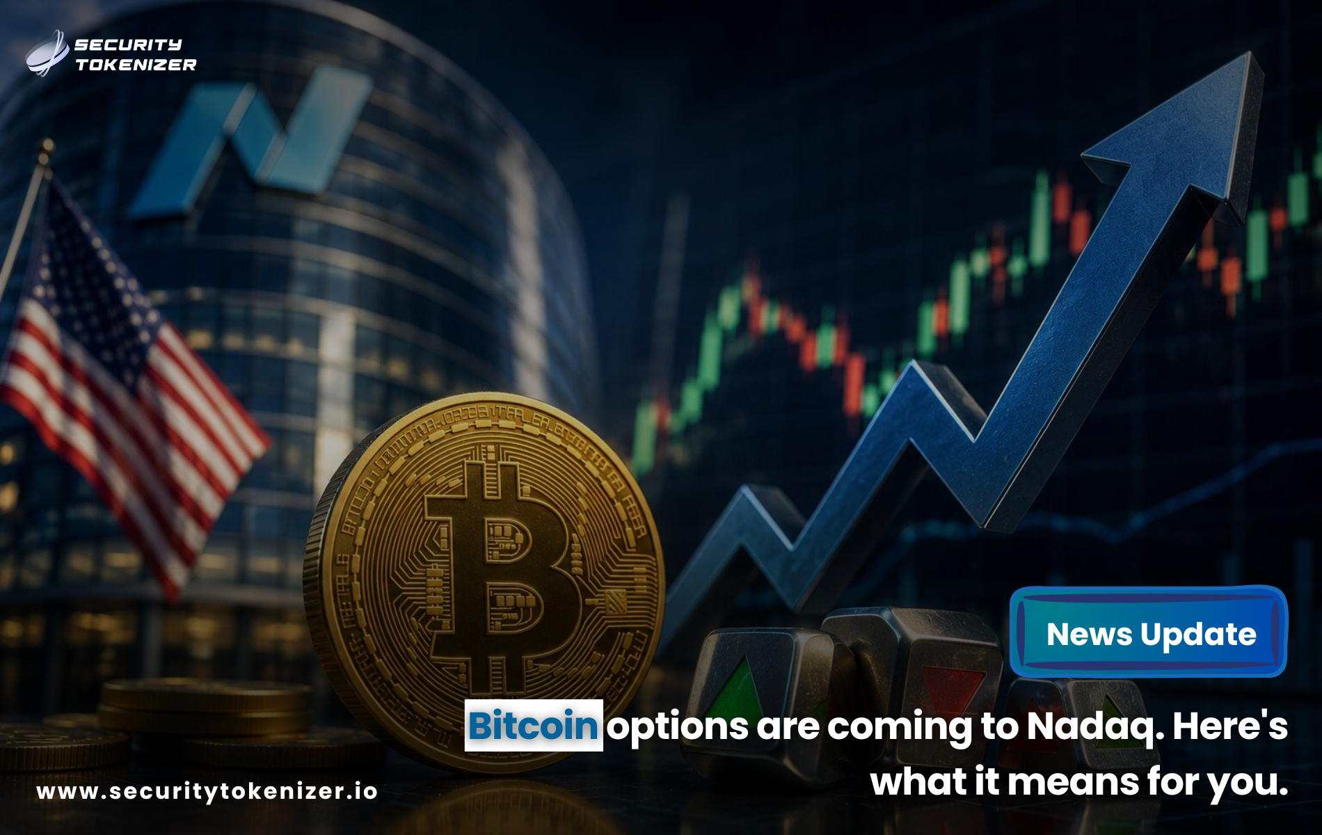 Bitcoin options are coming to Nadaq. Here's what it means for you.