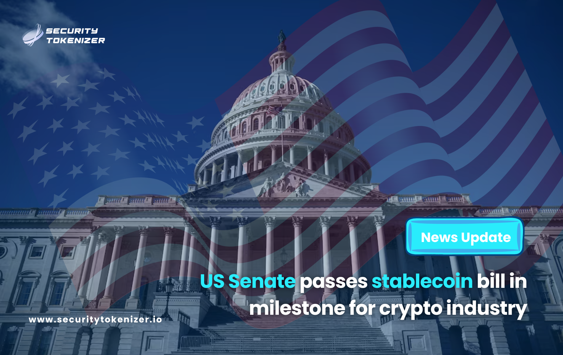 US Senate passes stablecoin bill in milestone for crypto industry