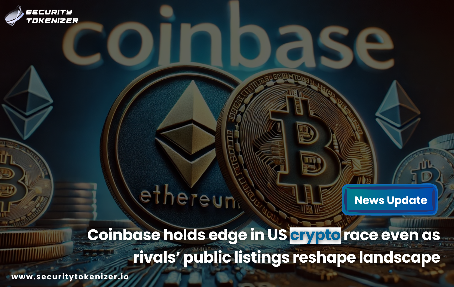 Coinbase holds edge in US crypto race even as rivals’ public listings reshape landscape