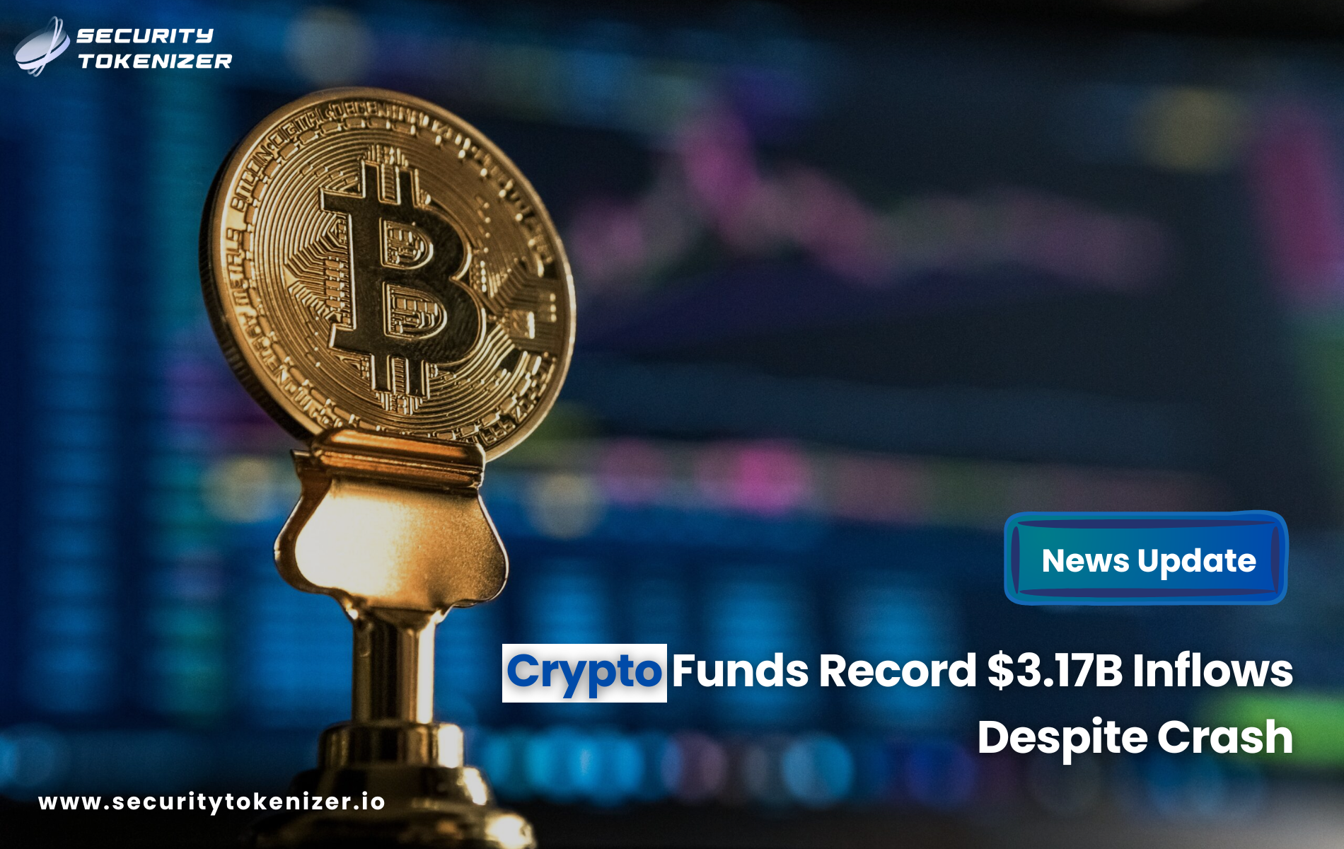 Crypto Funds Record $3.17B Inflows Despite Crash