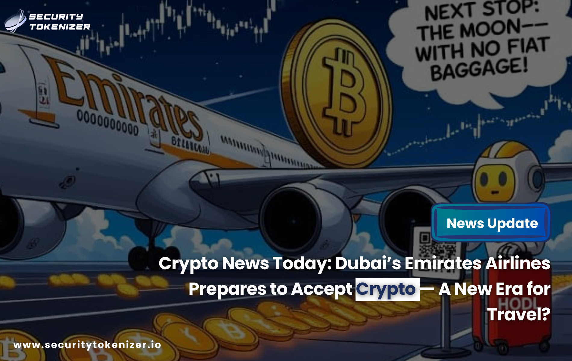 Crypto News Today: Dubai’s Emirates Airlines Prepares to Accept Crypto — A New Era for Travel?