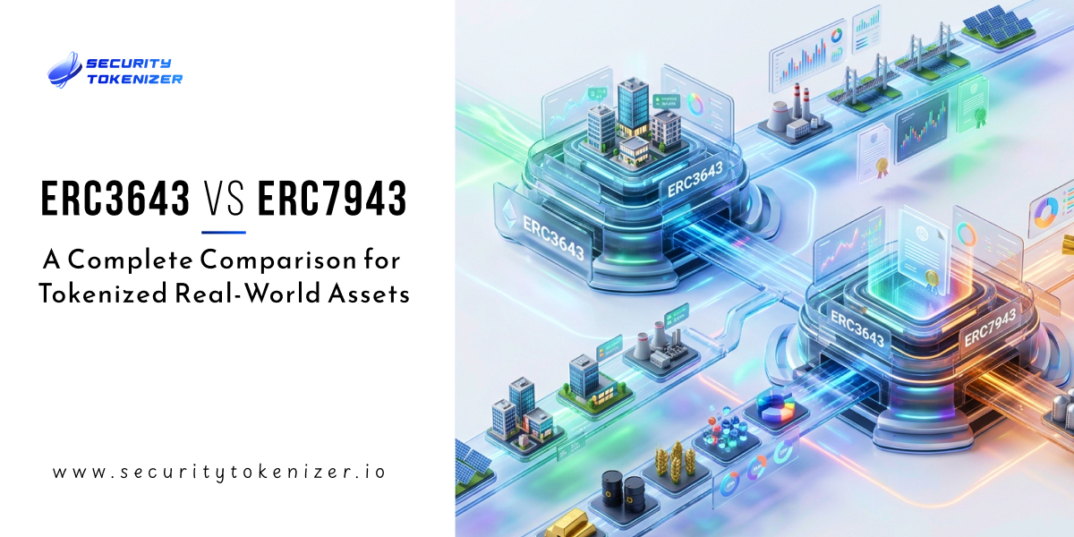 ERC3643 vs ERC7943: A Complete Comparison for Tokenized Real-World Assets ERC3643 vs ERC7943: A Complete Comparison for Tokenized Real-World Assets