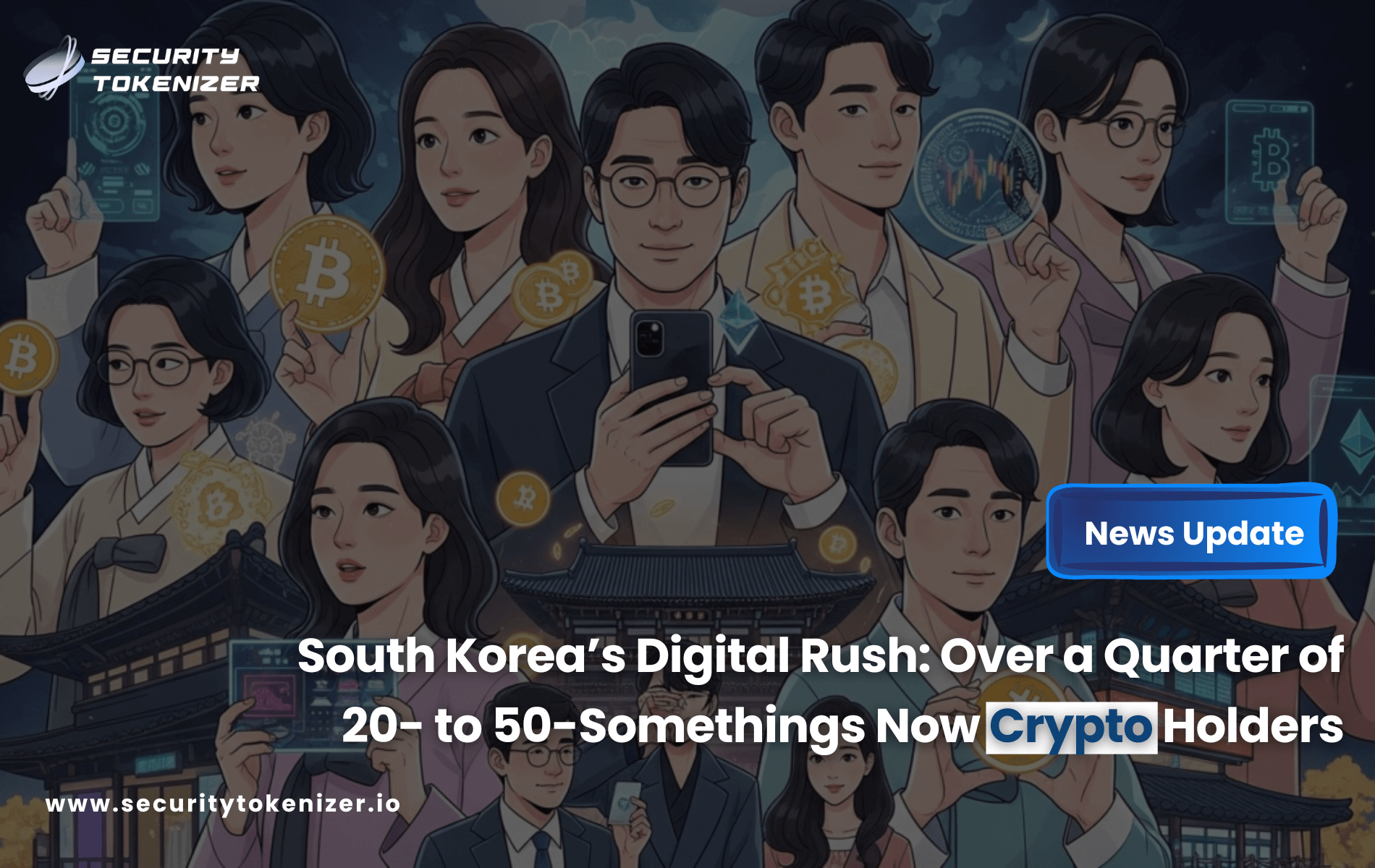 South Korea’s Digital Rush: Over a Quarter of 20- to 50-Somethings Now Crypto Holders